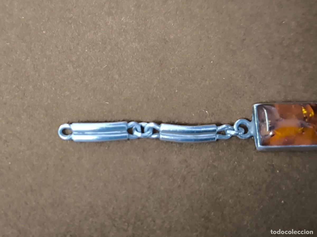 Joyeria: PULSERA REALIZADA EN PLATA Y AMBAR - Foto 3