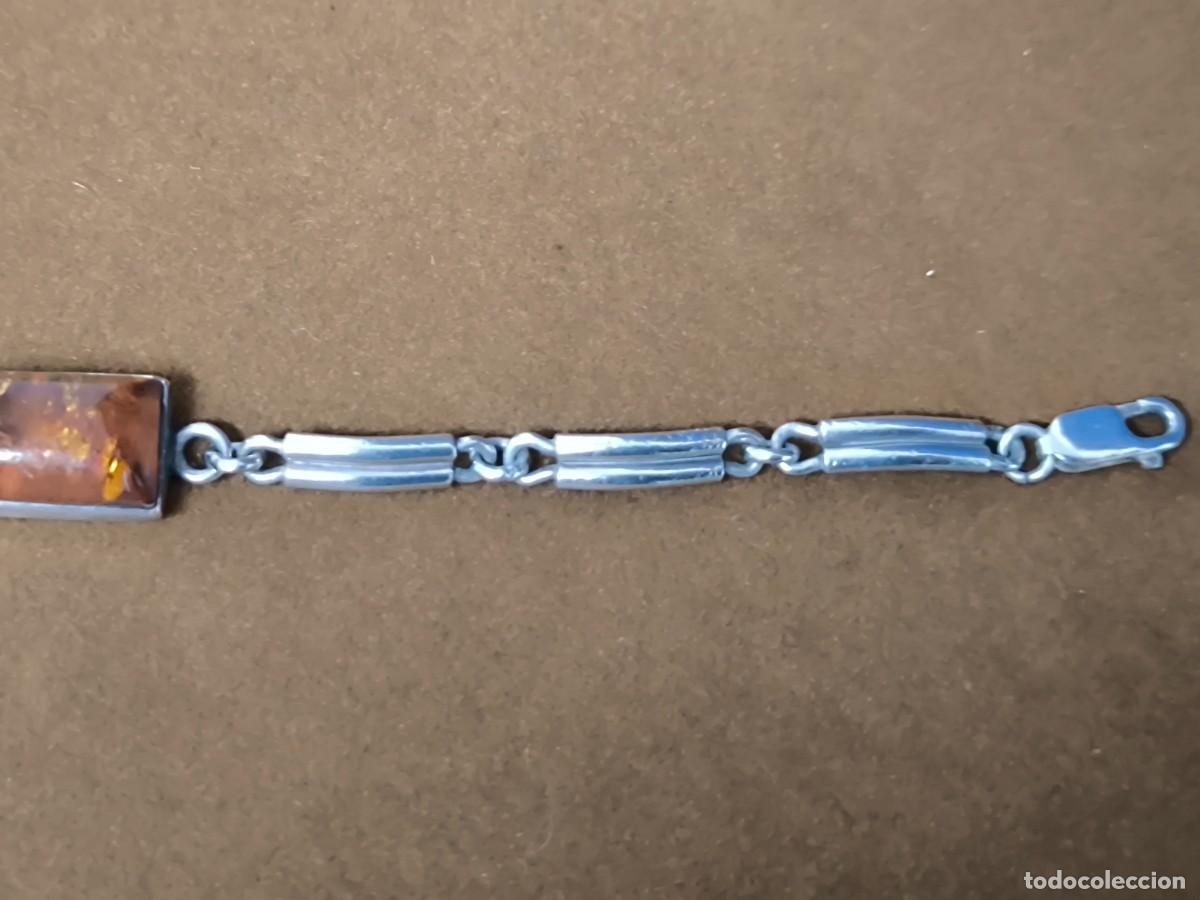 Joyeria: PULSERA REALIZADA EN PLATA Y AMBAR - Foto 4