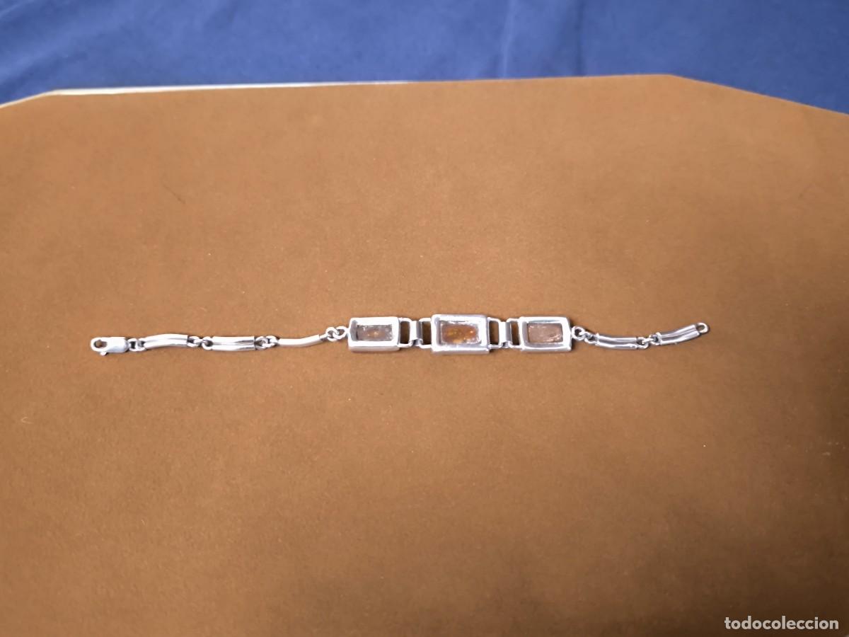 Joyeria: PULSERA REALIZADA EN PLATA Y AMBAR - Foto 6