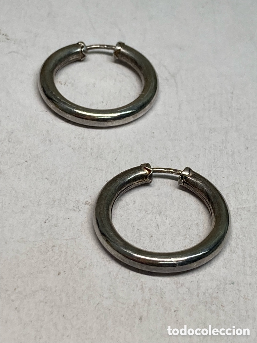 Joyeria: Pendientes de plata P248 - Foto 1