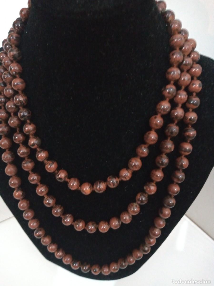 Joyeria: GRAN COLLAR PLASTICO ANTIGUO 174 M. - Foto 1