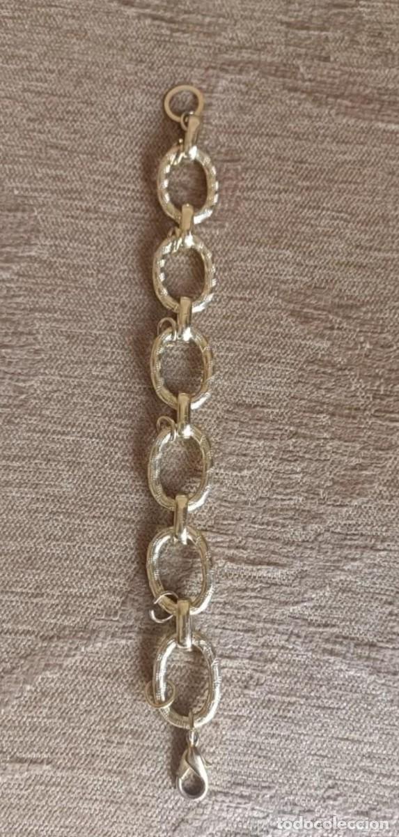 Joyeria: Pulsera dorada con eslabones - Foto 2