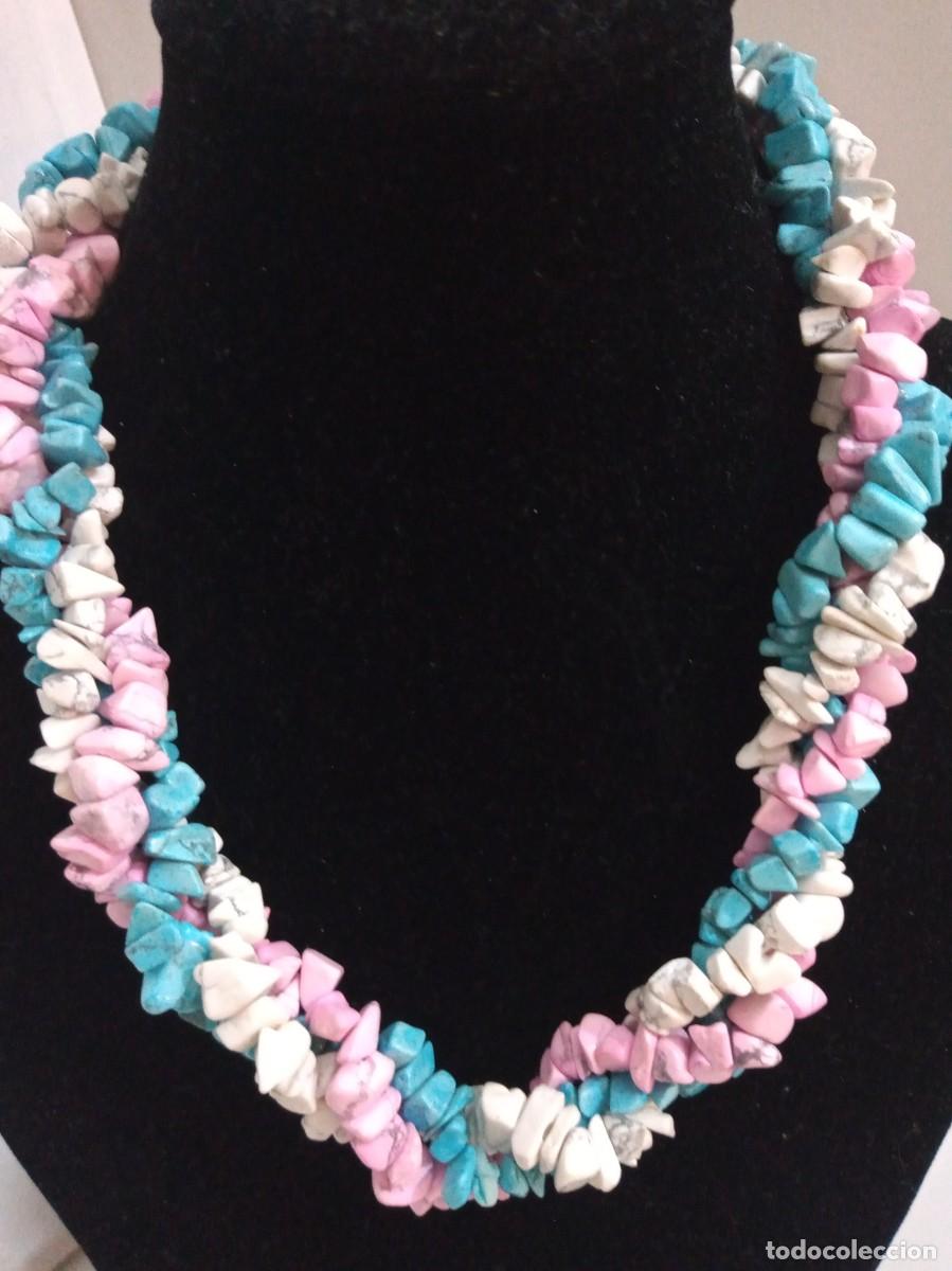 Joyeria: COLLAR TRES HILOS TURQUEZAS - Foto 2