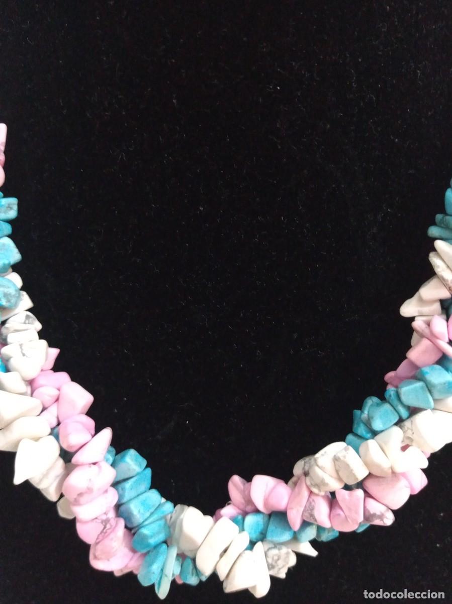 Joyeria: COLLAR TRES HILOS TURQUEZAS - Foto 4