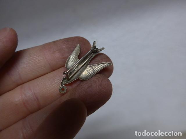Joyeria: Antiguo broche de un pajaro, original. - Foto 3