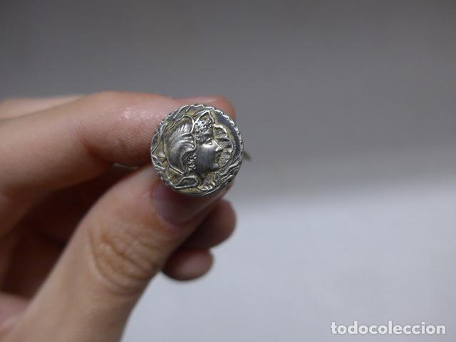 Joyeria: Antiguo gemelo modernista, con marcaje - Foto 1