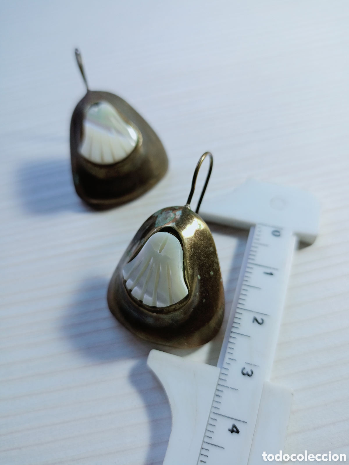 Joyeria: Pendientes con nacar - Foto 3