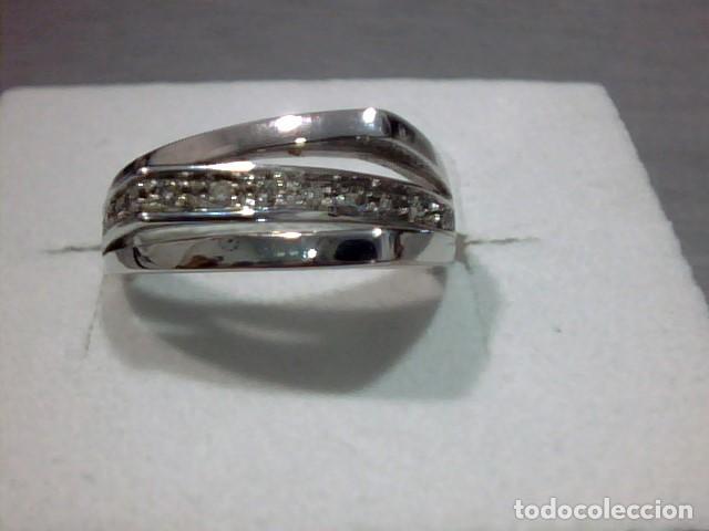 Joyeria: anillo oro 18 kts y diamantes - Foto 1