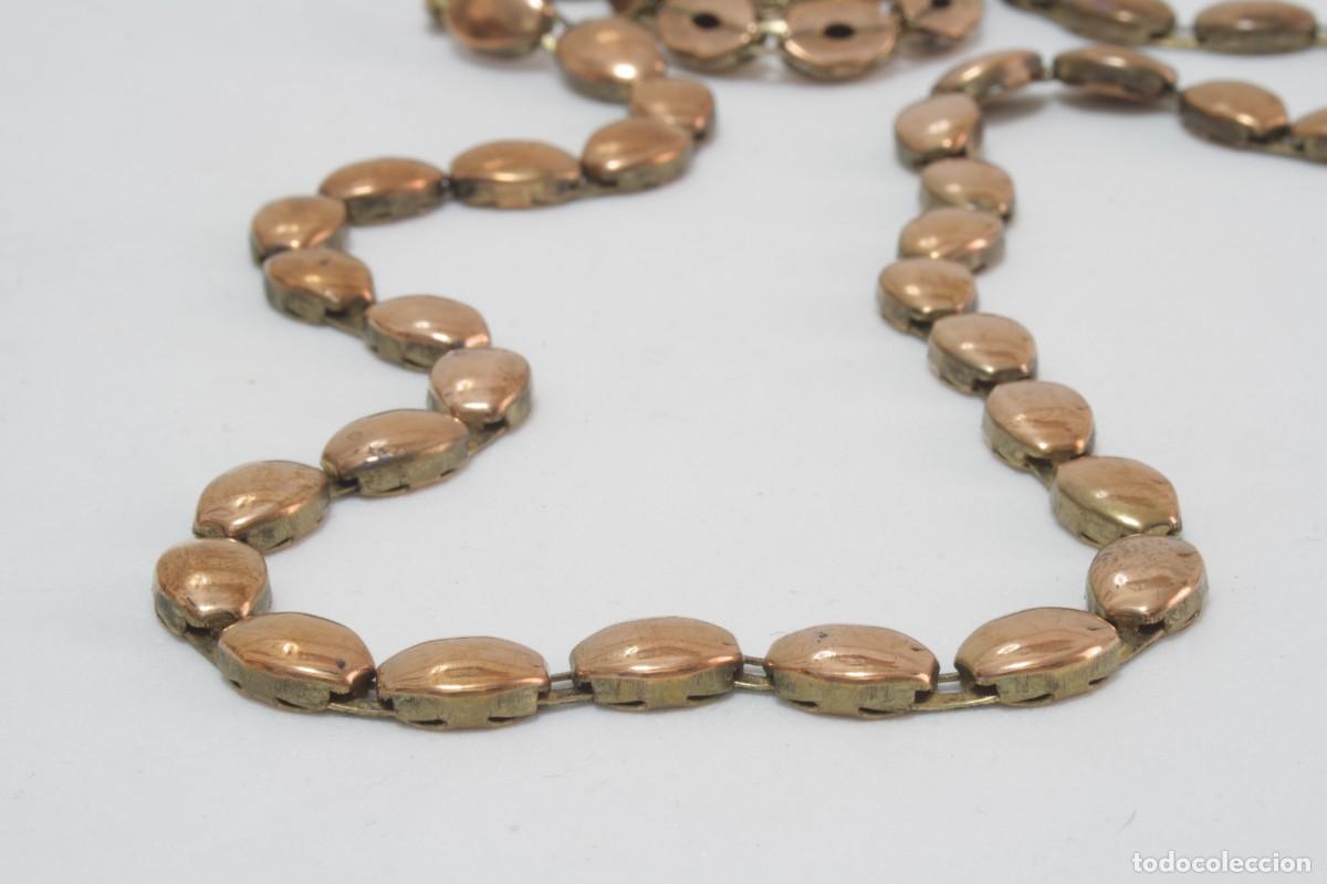 Joyeria: COLLAR CON TACHUELAS DE COBRE, VINTAGE - Foto 1