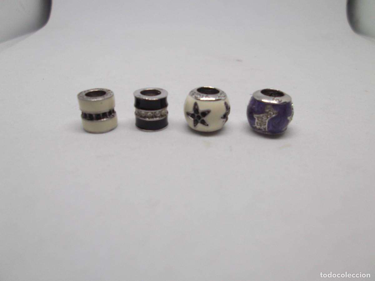 Joyeria: Lote de cuatro charms de plata de Viceroy. - Foto 3