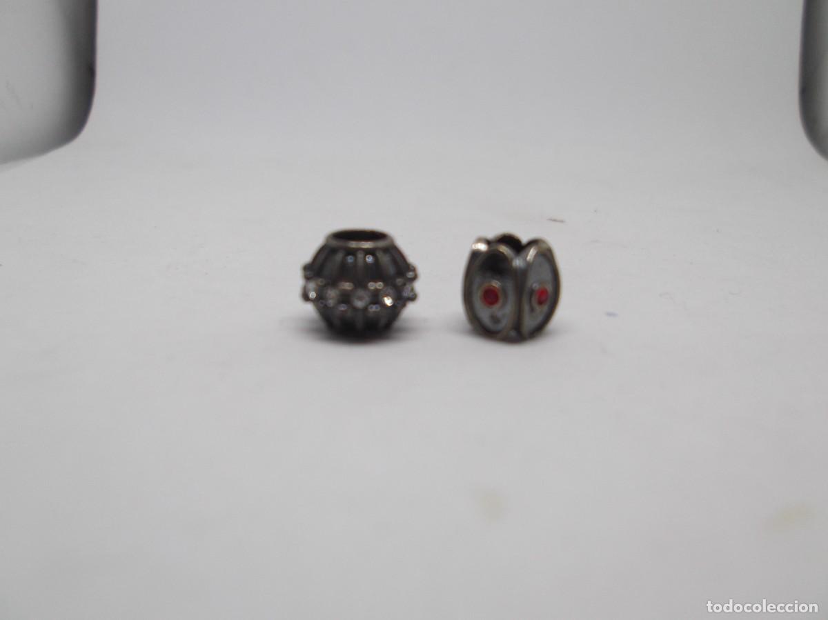 Joyeria: Lote de dos charms de plata para pulsera Viceroy - Foto 1