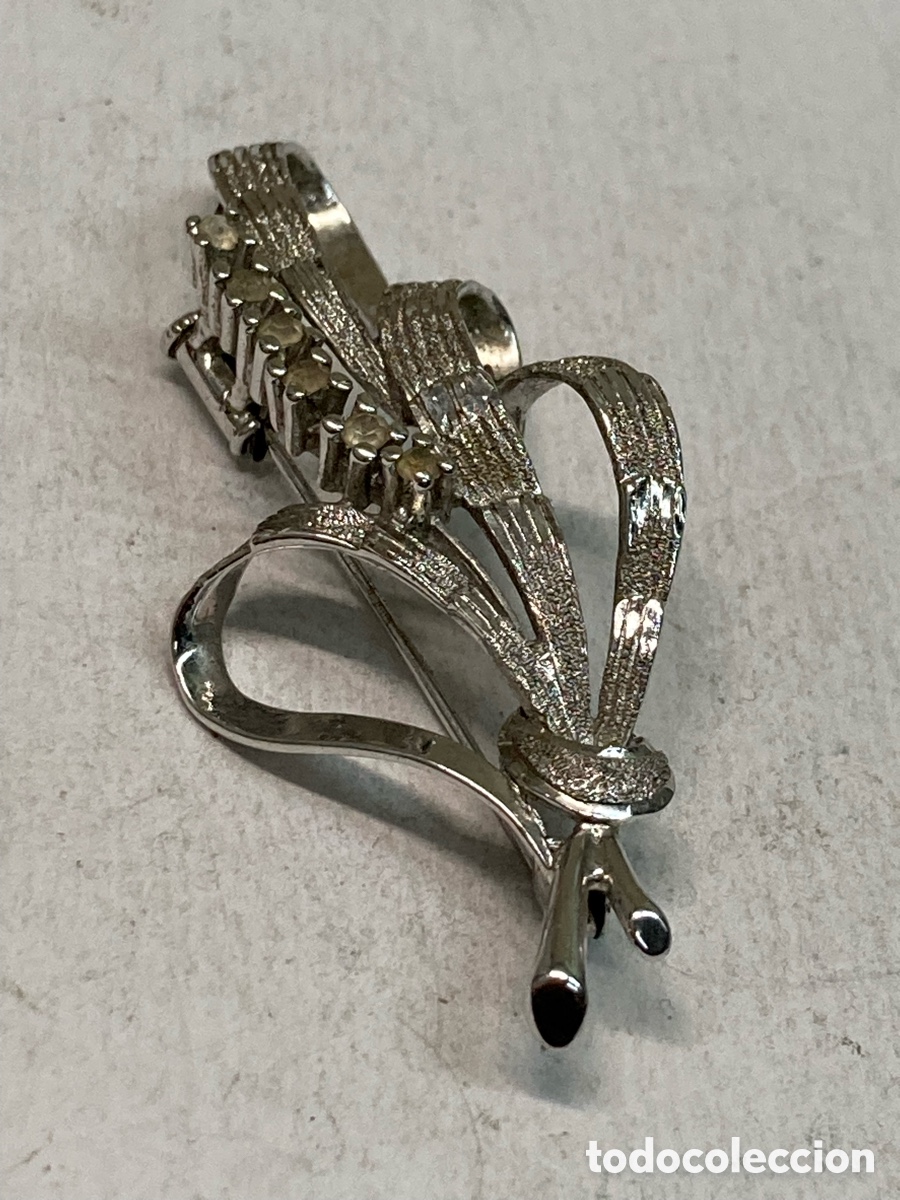Joyeria: Broche de plata engastado B98 - Foto 1