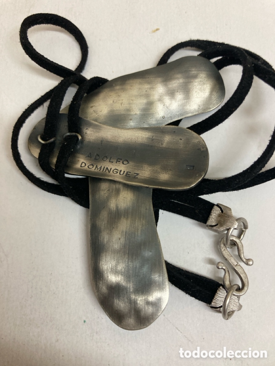 Joyeria: Collar de plata Adolfo Dom&iacute;nguez C0LL10 - Foto 2