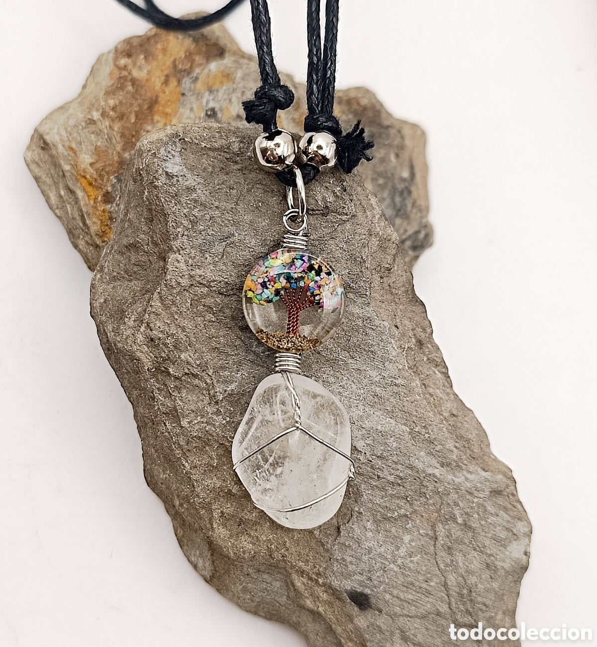 Joyeria: Hermoso Collar de Cuarzo Cristal - Foto 1