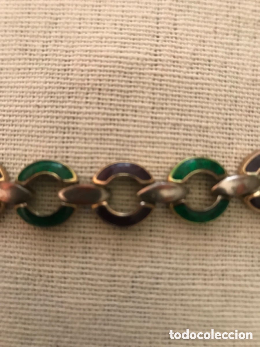 Joyeria: Pulsera antigua de esmaltes - Foto 2