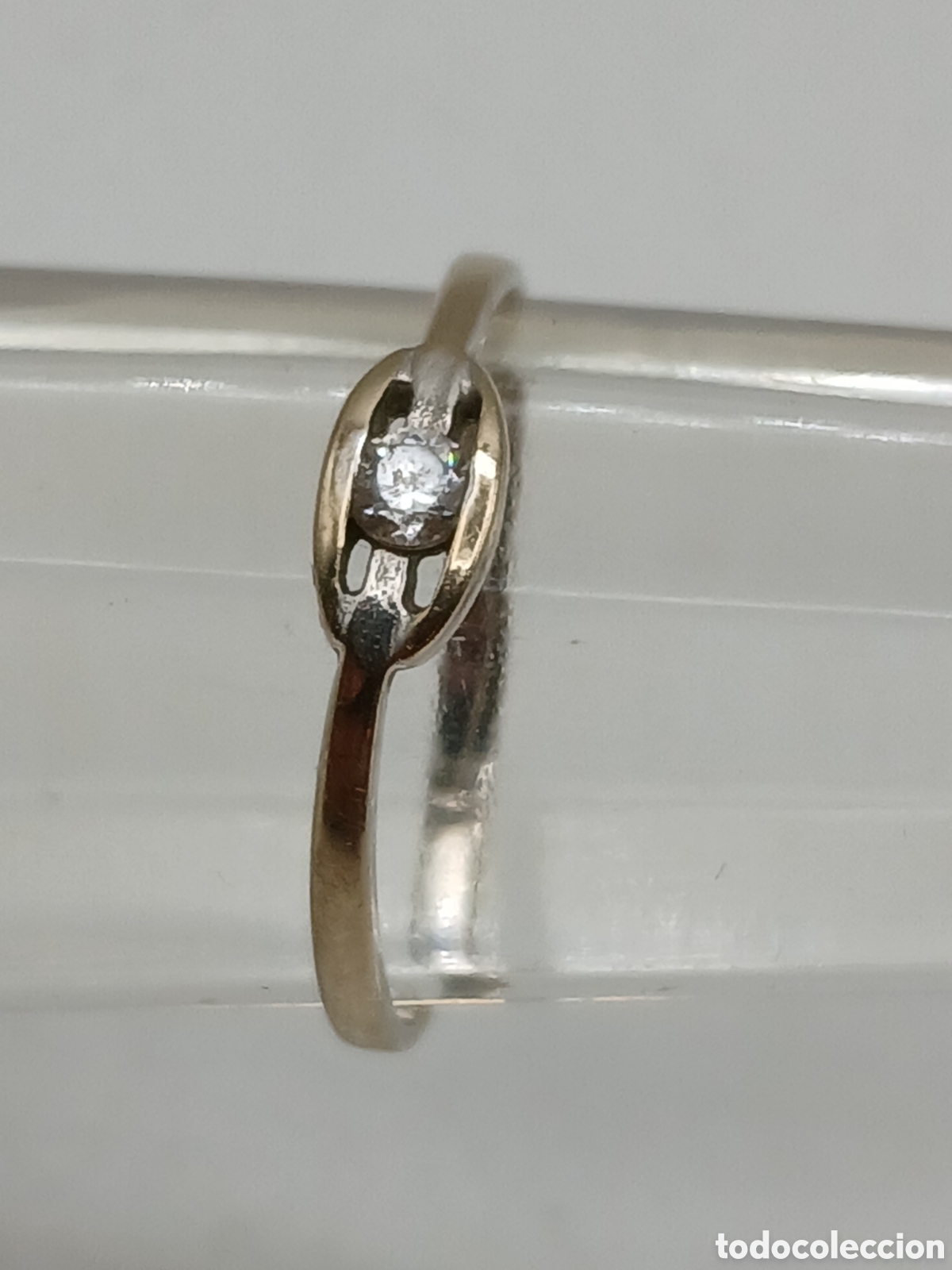 Joyeria: Anillo oro 18quilates y cuarzo blanco - Foto 4