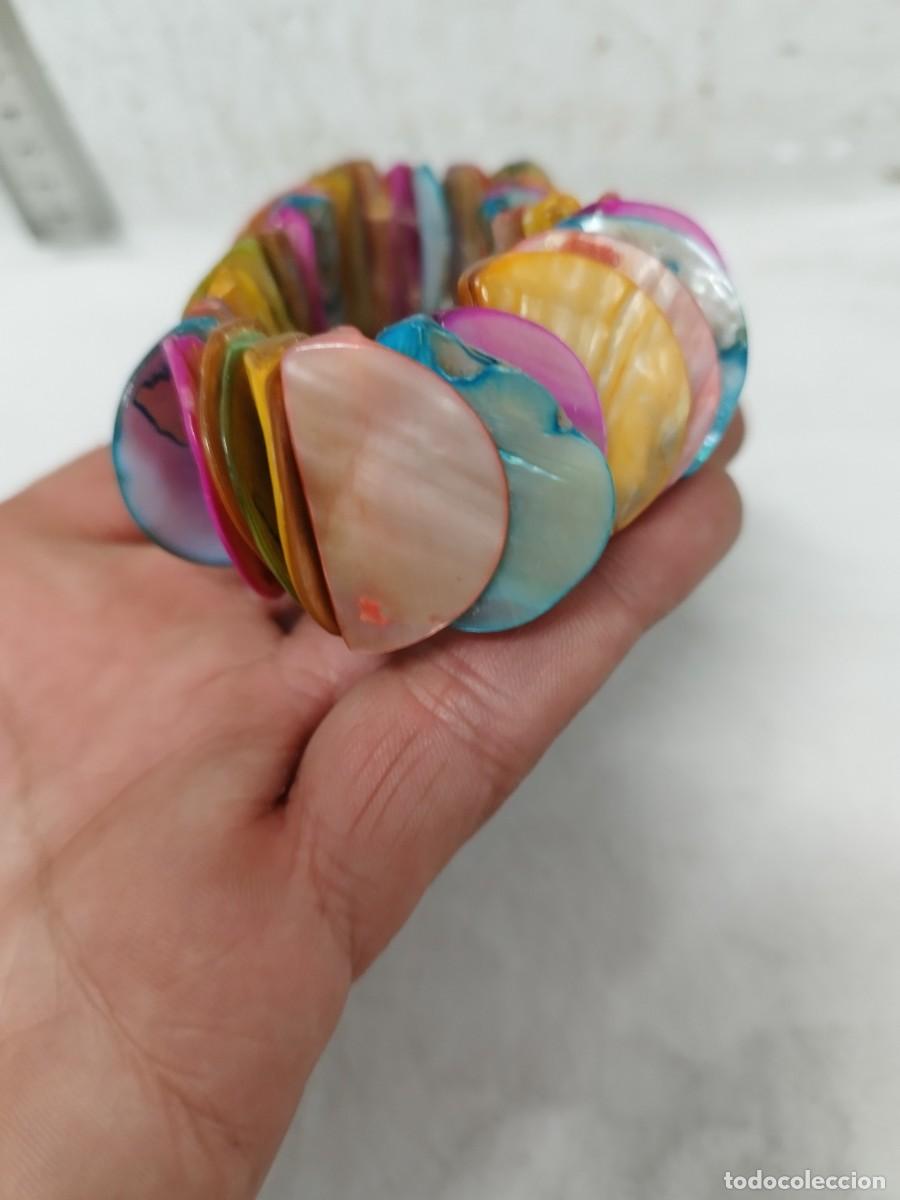 Joyeria: Antigua pulsera de colores. A Identificar. - Foto 3