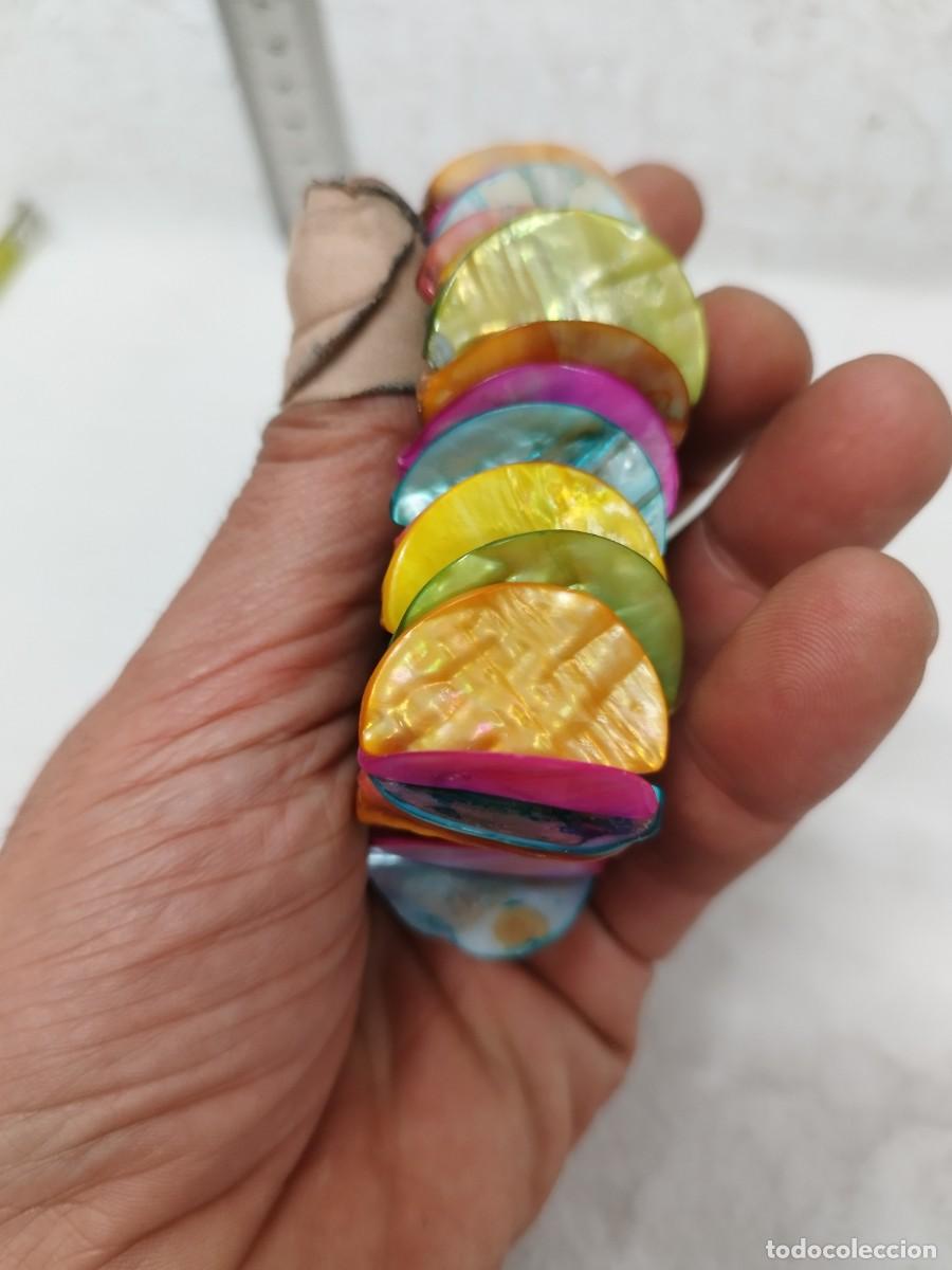 Joyeria: Antigua pulsera de colores. A Identificar. - Foto 4