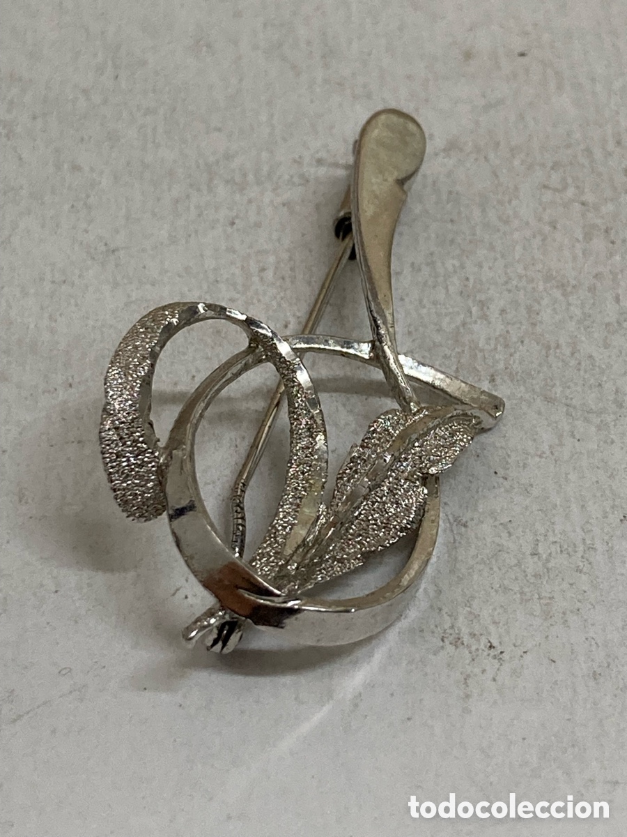 Joyeria: Broche de plata matizado B99 - Foto 1