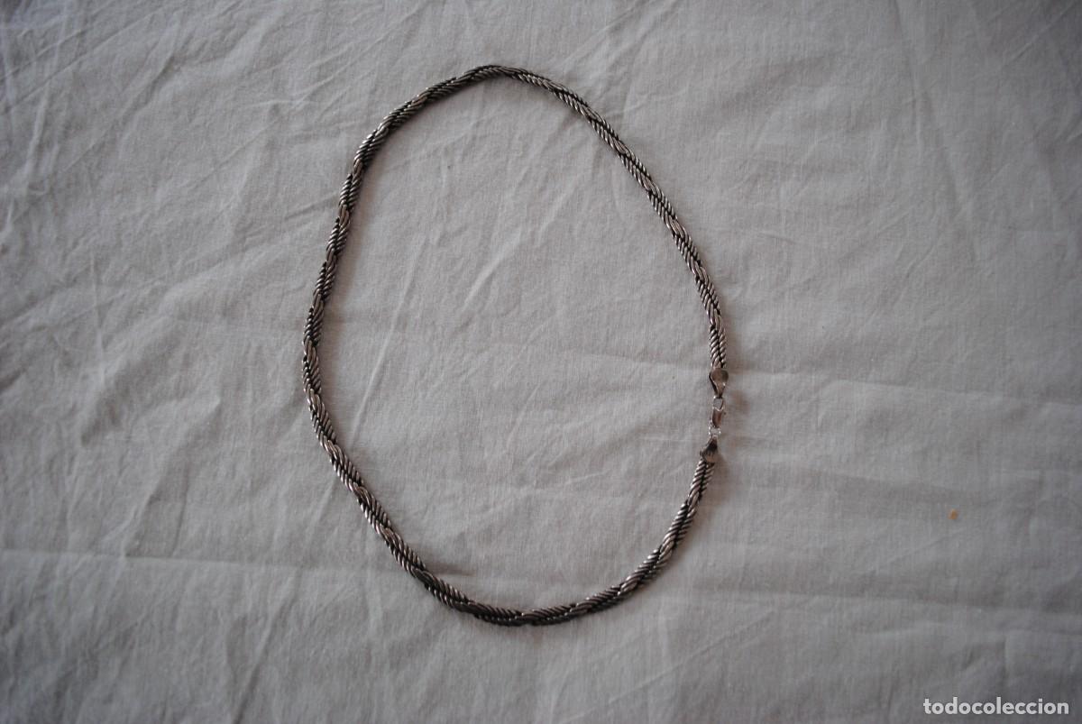 Joyeria: CORDON TRENZADO DE PLATA . - Foto 1