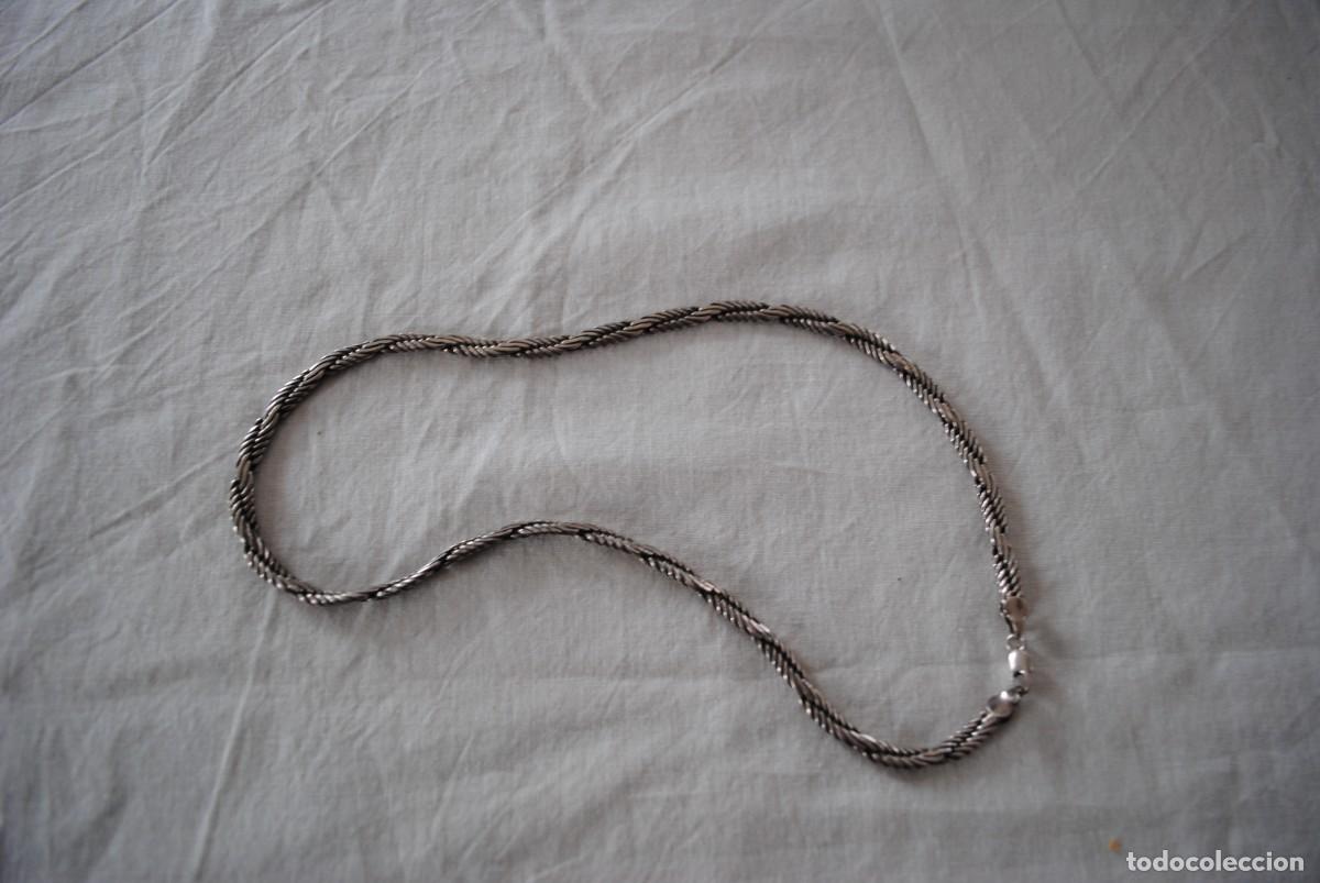 Joyeria: CORDON TRENZADO DE PLATA . - Foto 2