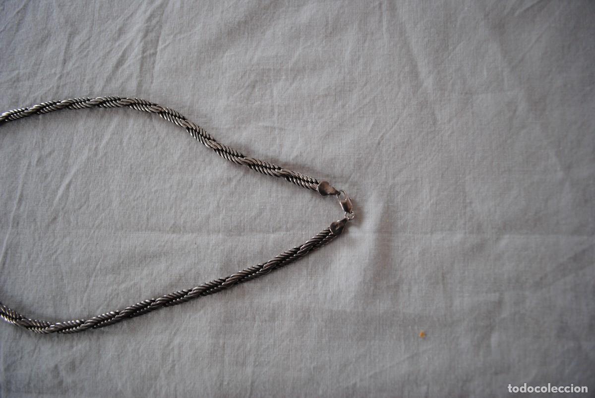 Joyeria: CORDON TRENZADO DE PLATA . - Foto 3