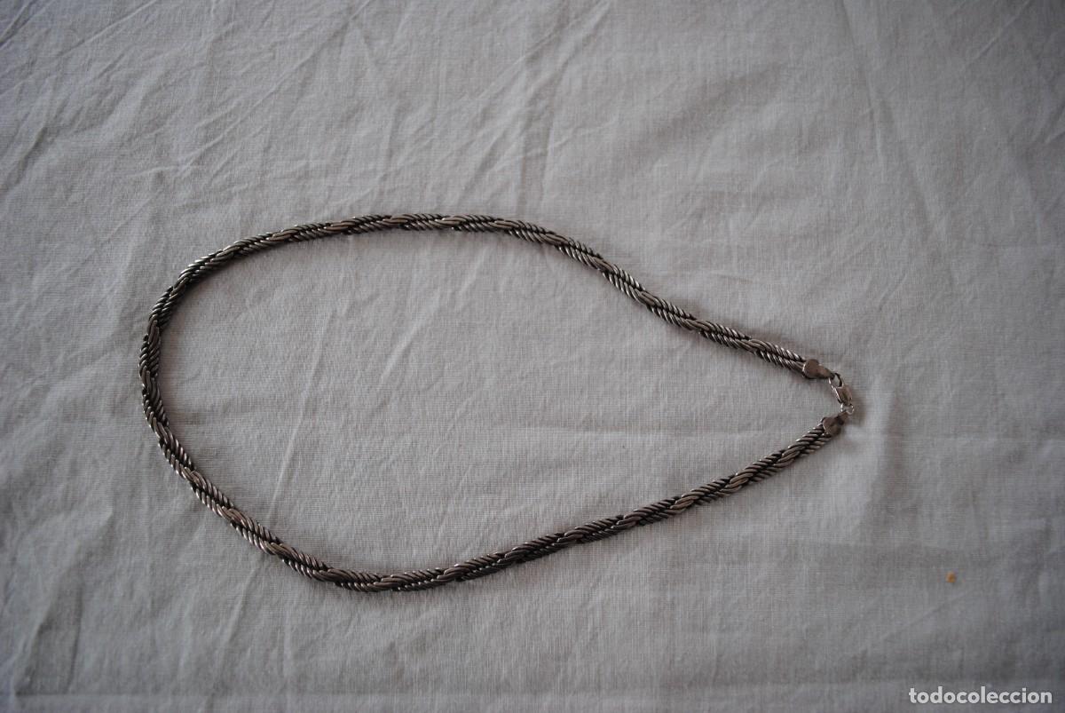 Joyeria: CORDON TRENZADO DE PLATA . - Foto 4