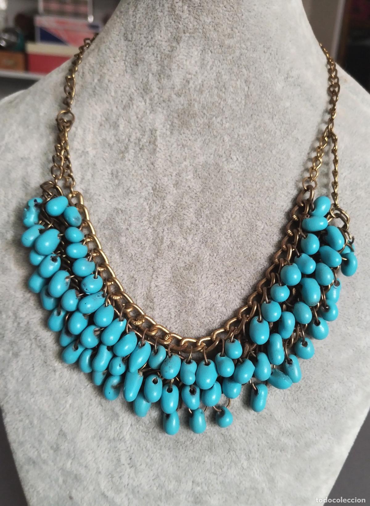 Joyeria: Collar con piedras azules. - Foto 4