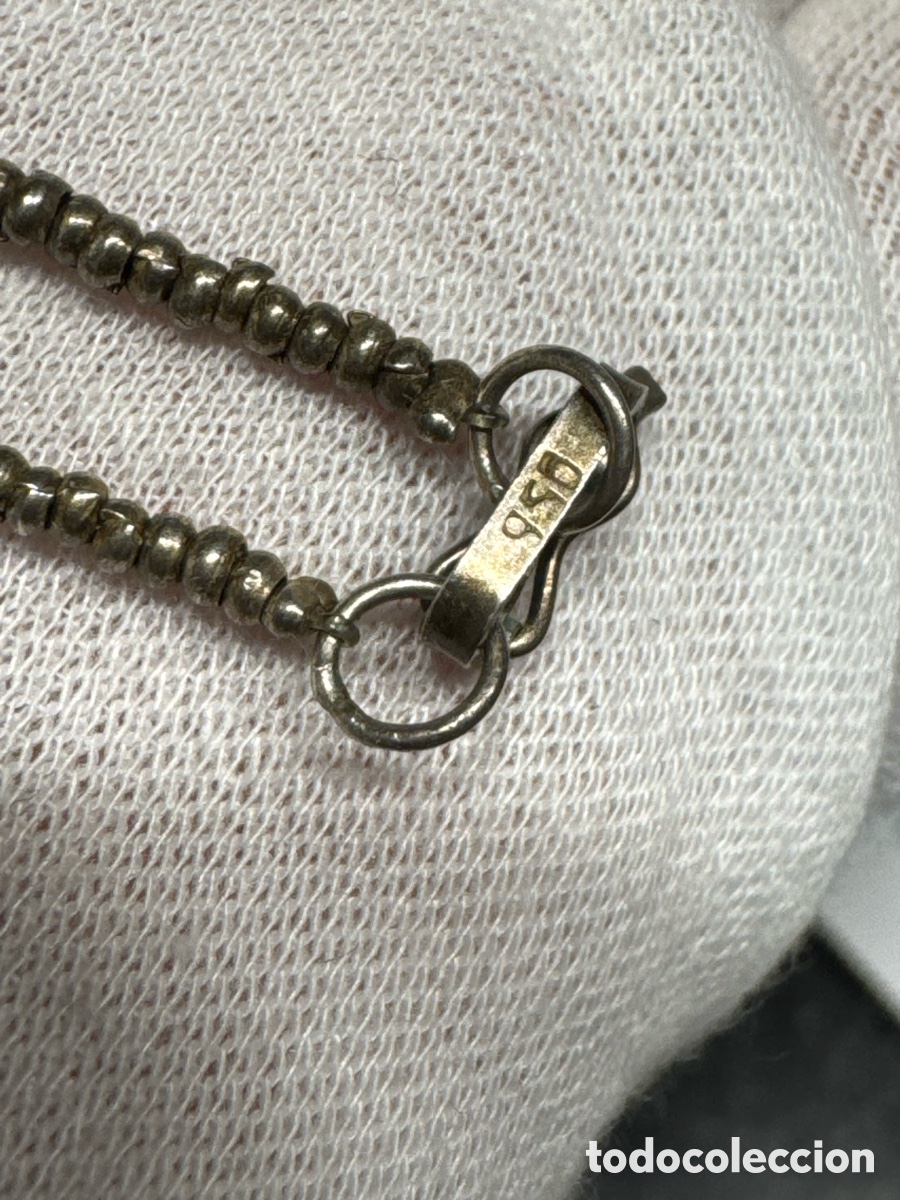 Joyeria: Plata cadena con colgante de coral. - Foto 5