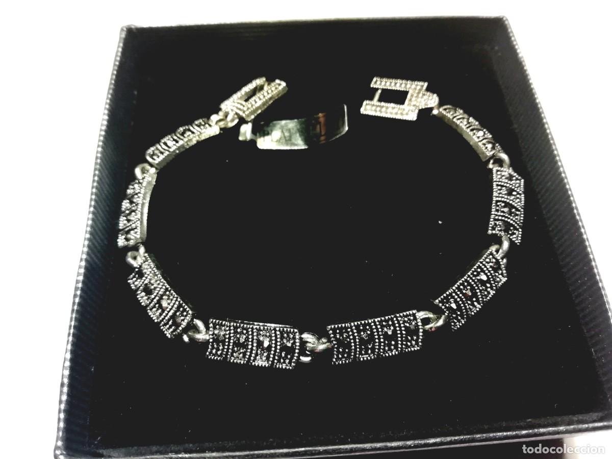 Joyeria: Pulsera de plata 925 y azabache - Foto 1