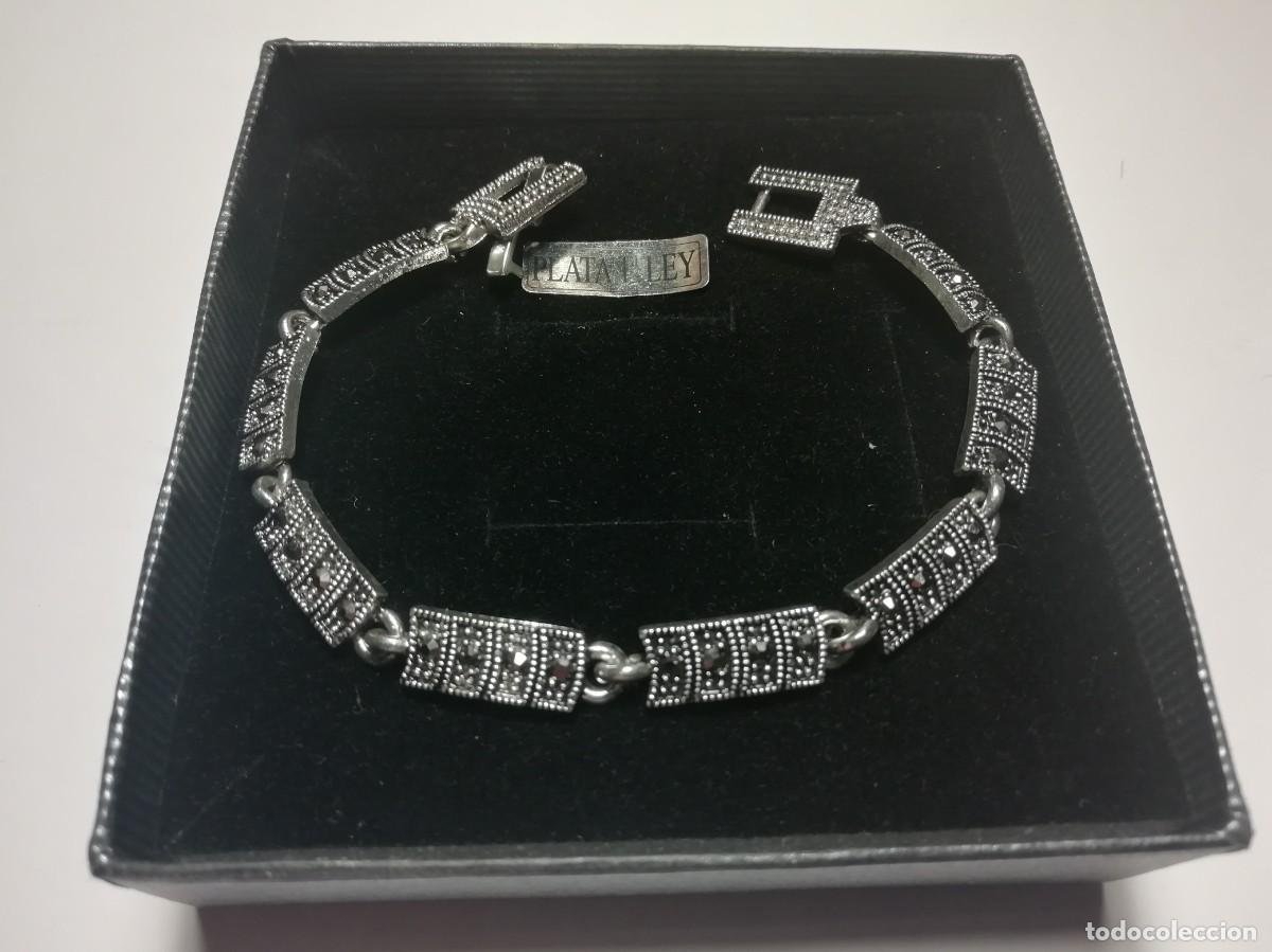 Joyeria: Pulsera de plata 925 y azabache - Foto 3