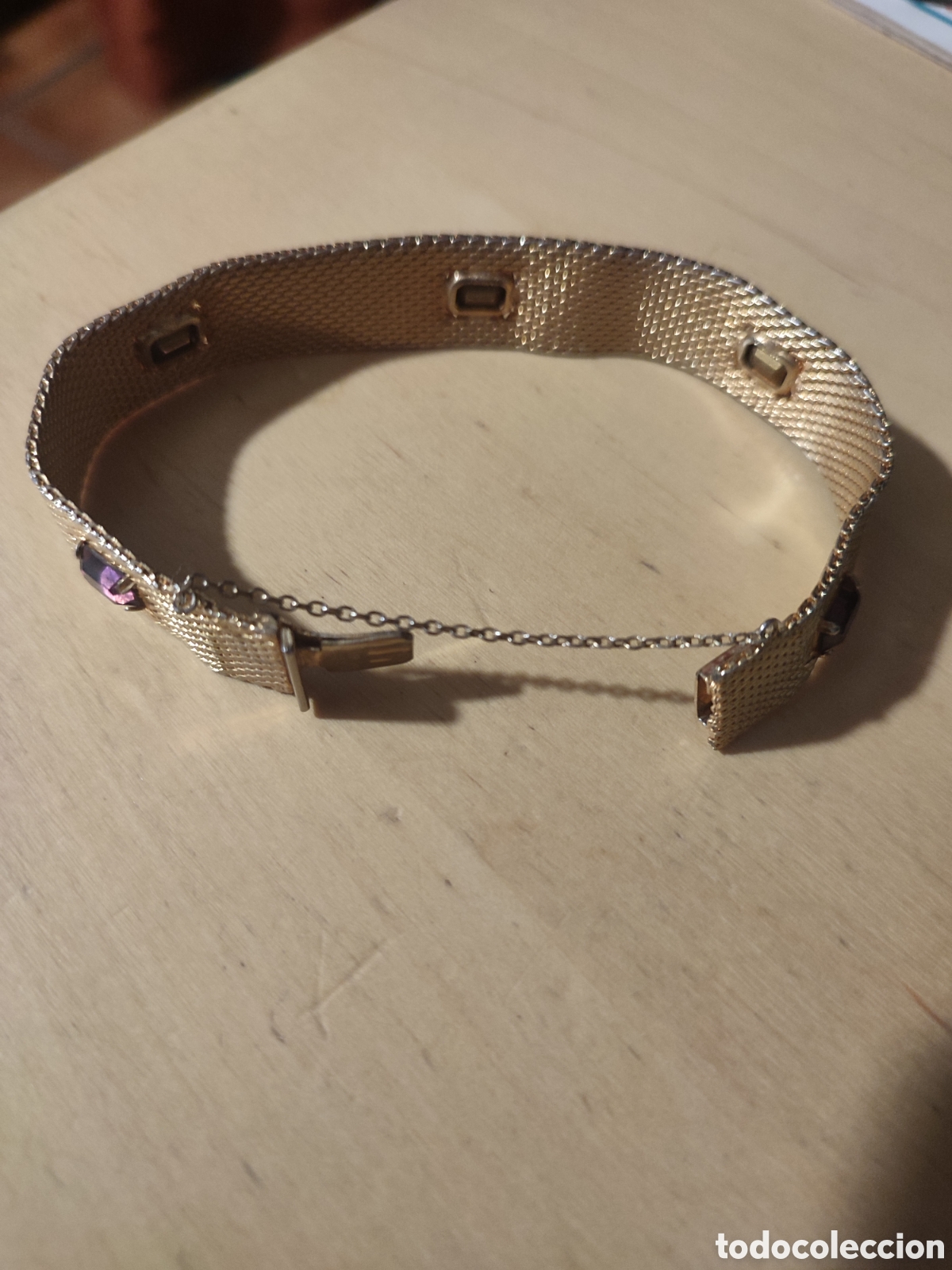 Joyeria: Pulsera malla radi dorada - Foto 2