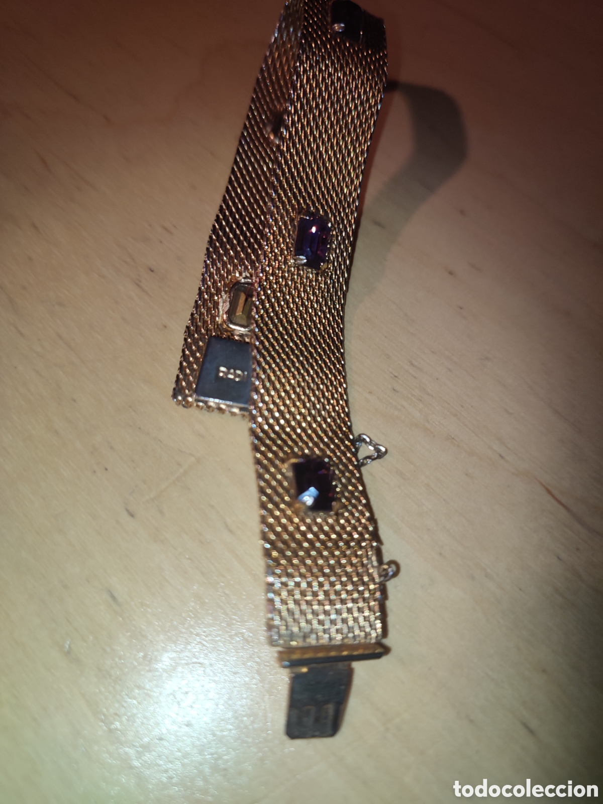Joyeria: Pulsera malla radi dorada - Foto 1