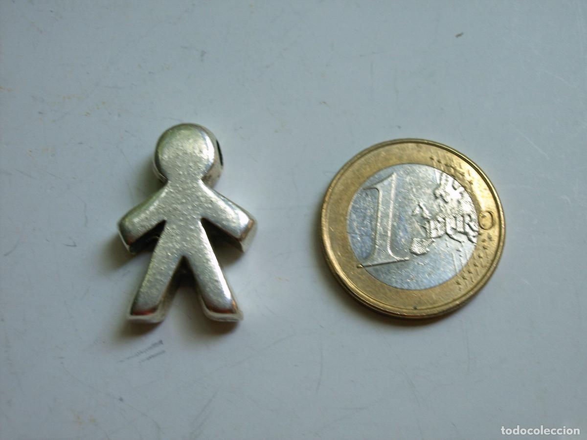 Joyeria: COLGANTE FORMA DE MU&Ntilde;ECO PLATA - Foto 1