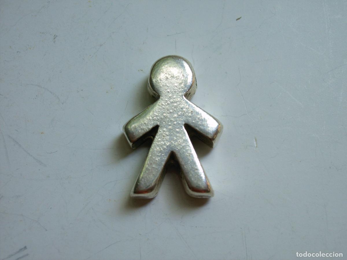 Joyeria: COLGANTE FORMA DE MU&Ntilde;ECO PLATA - Foto 2