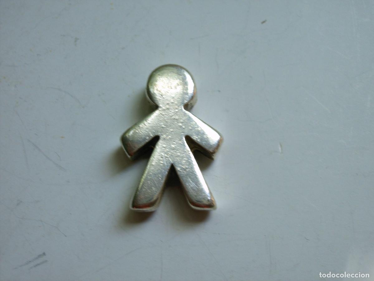 Joyeria: COLGANTE FORMA DE MU&Ntilde;ECO PLATA - Foto 3