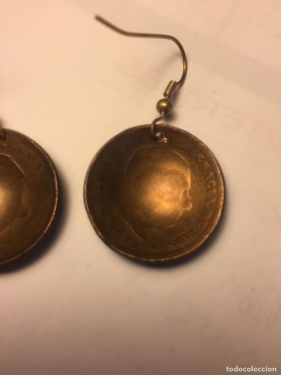 Joyeria: PENDIENTES HECHOS CON ANTIGUAS MONEDAS - Foto 4
