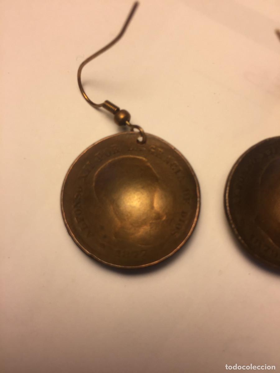 Joyeria: PENDIENTES HECHOS CON ANTIGUAS MONEDAS - Foto 5