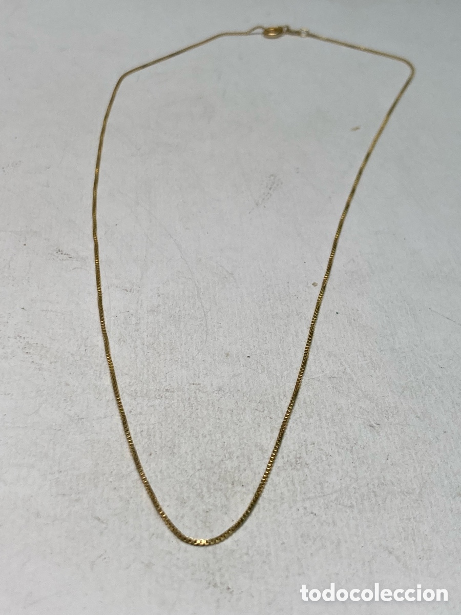 Joyeria: Cadena de plata CHAPADO ORO CA298-22 - Foto 1