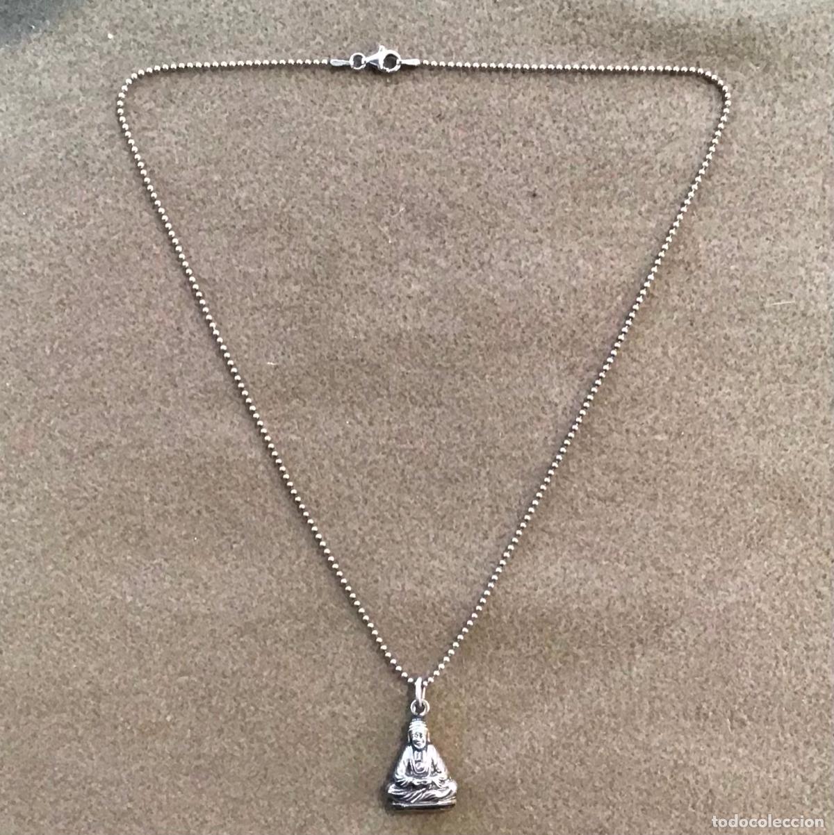 Joyeria: BUDA DE PLATA, COLGANTE CON CADENA - Foto 2