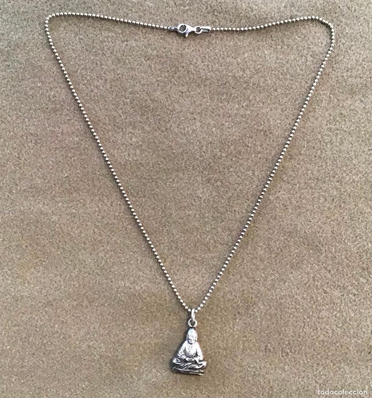Joyeria: BUDA DE PLATA, COLGANTE CON CADENA - Foto 3
