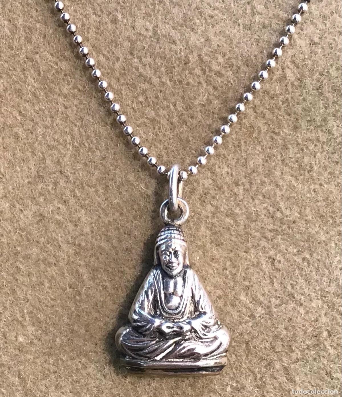 Joyeria: BUDA DE PLATA, COLGANTE CON CADENA - Foto 1