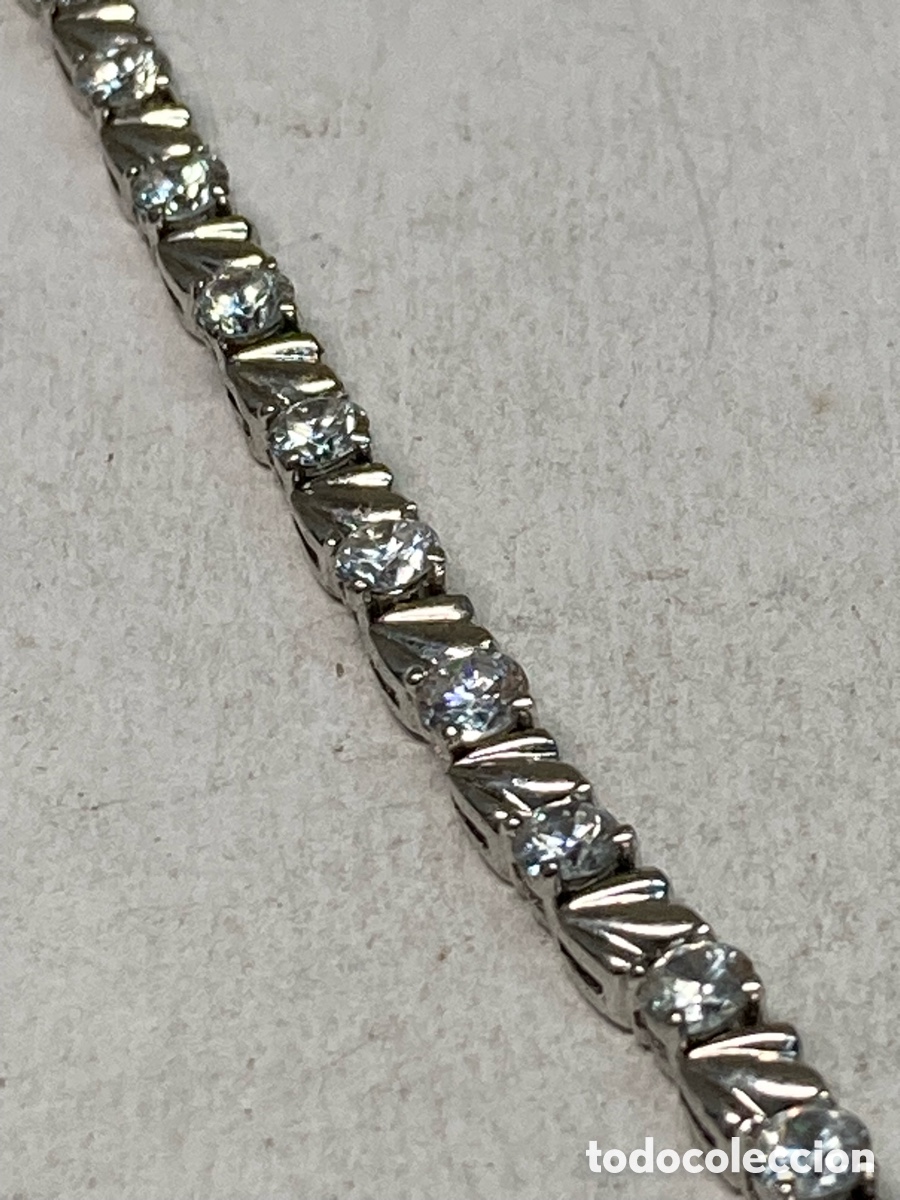 Joyeria: Pulsera de plata con circonitas /Pul125 - Foto 2