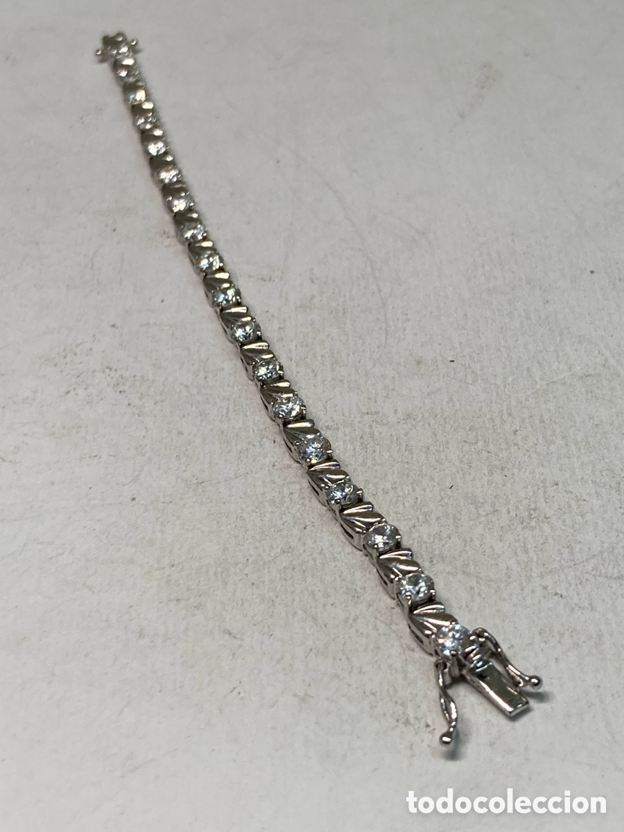 Joyeria: Pulsera de plata con circonitas /Pul125 - Foto 1