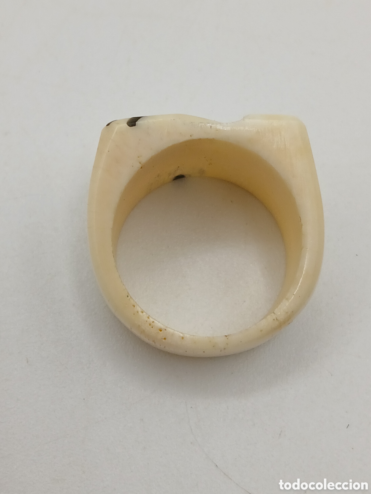 Joyeria: Anillo hueso tallado - Foto 5
