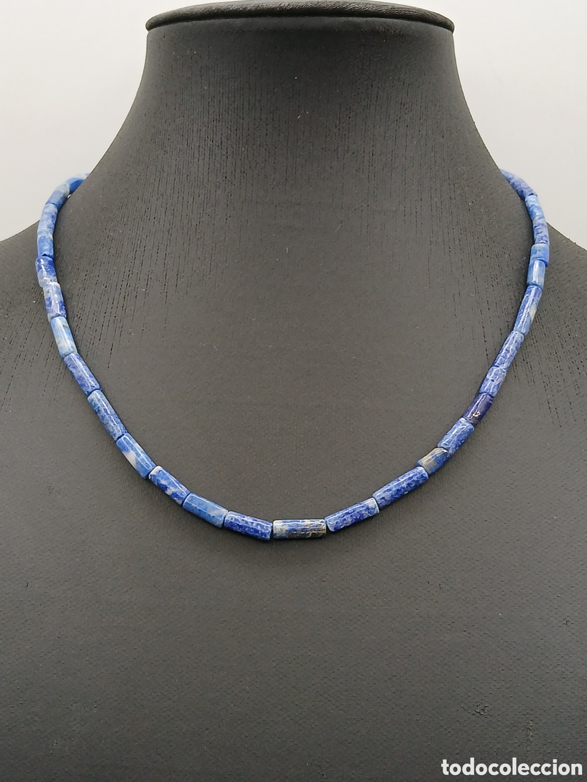 Joyeria: Collar plata 925mls y l&aacute;piz lazuli - Foto 1