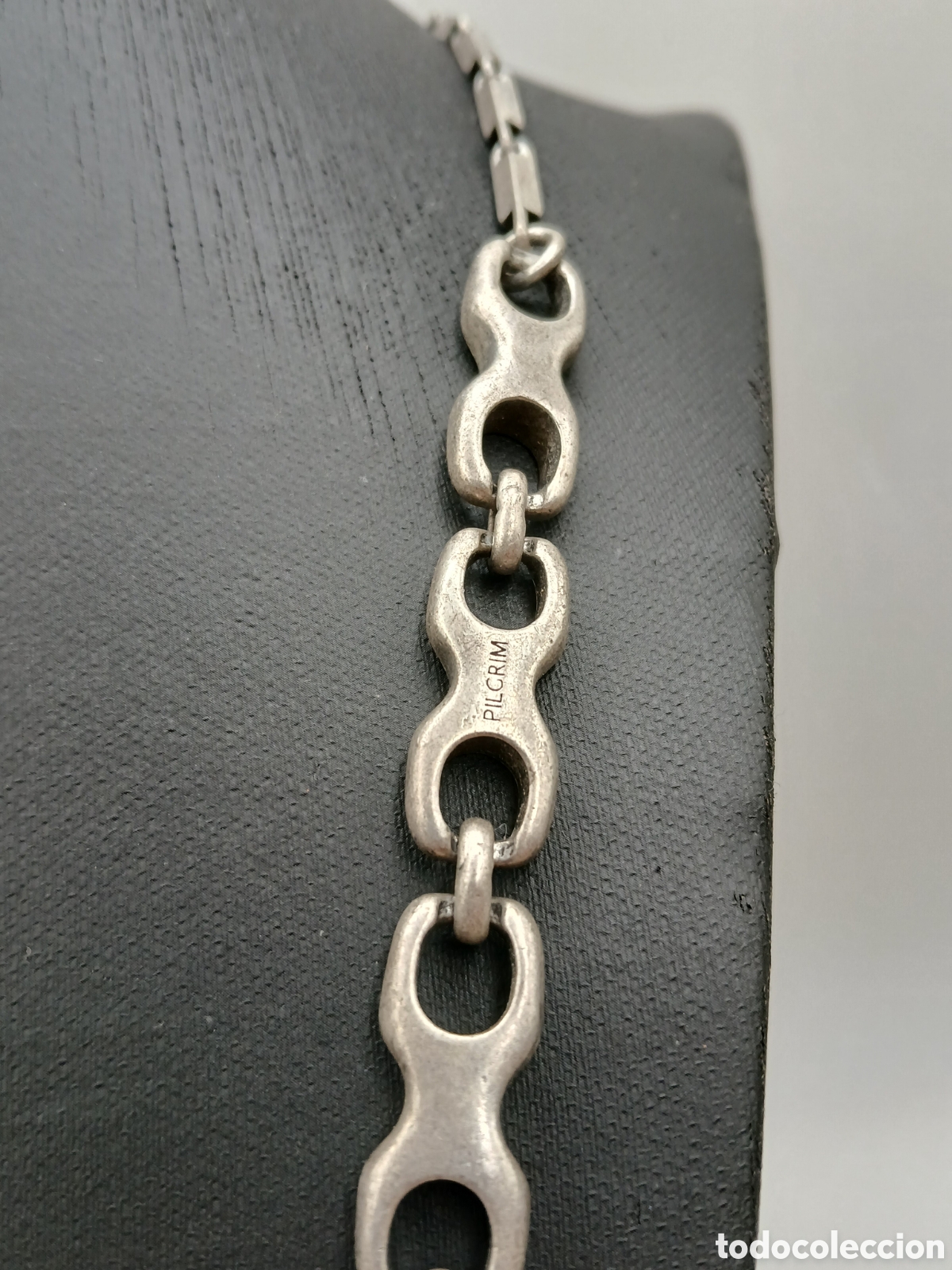 Joyeria: Pilgrim. Collar metal plateado. Si cierre - Foto 4