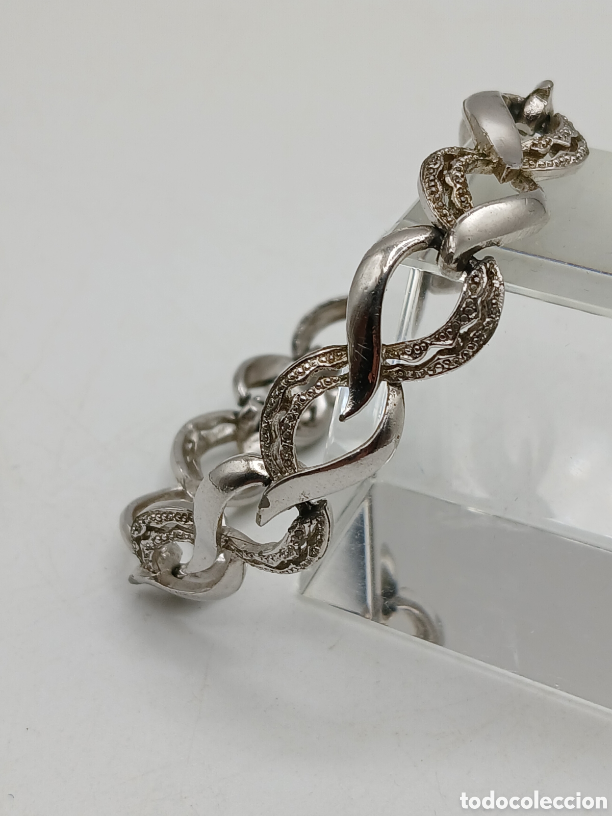 Joyeria: Pulsera metal plateado - Foto 4