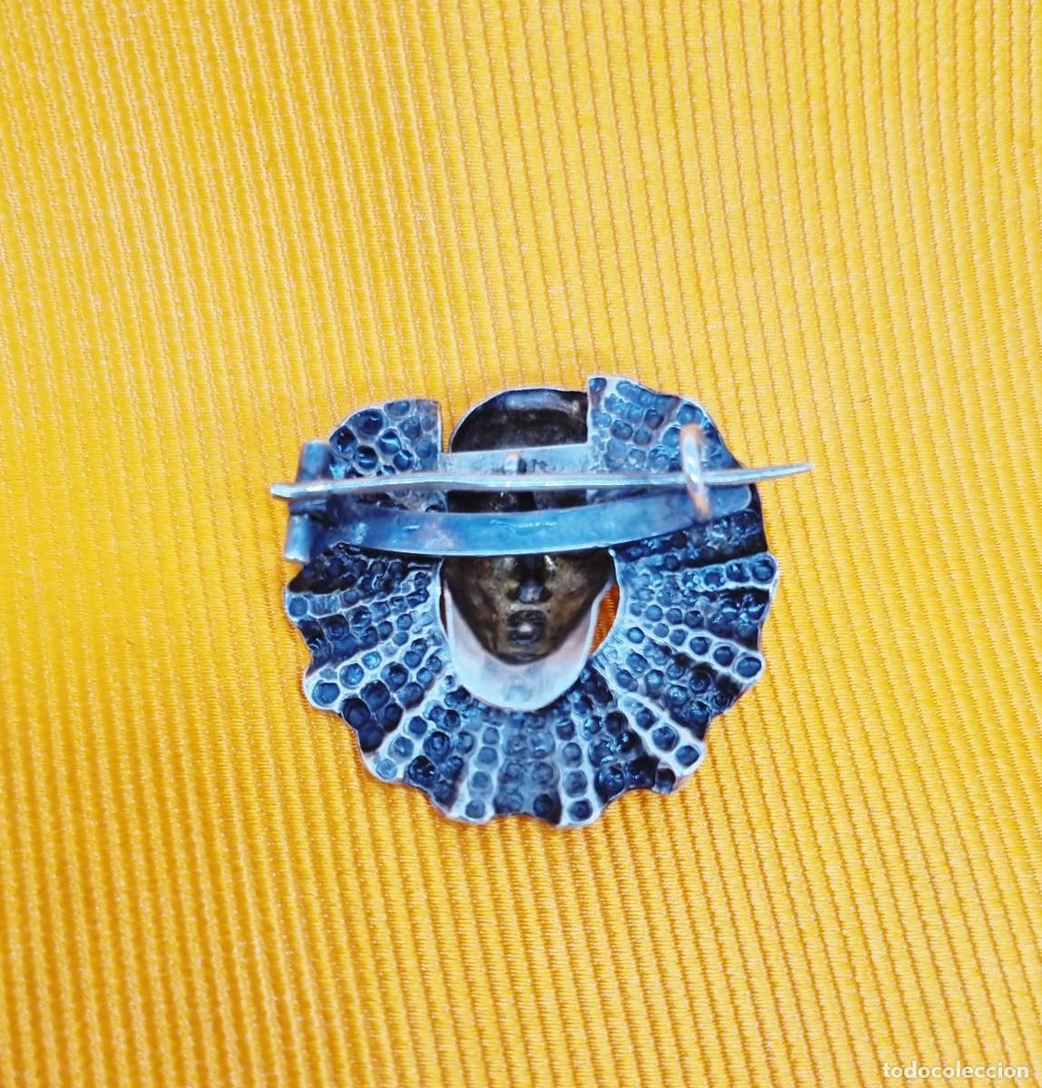 Joyeria: Antiguo broche de plata - Foto 5