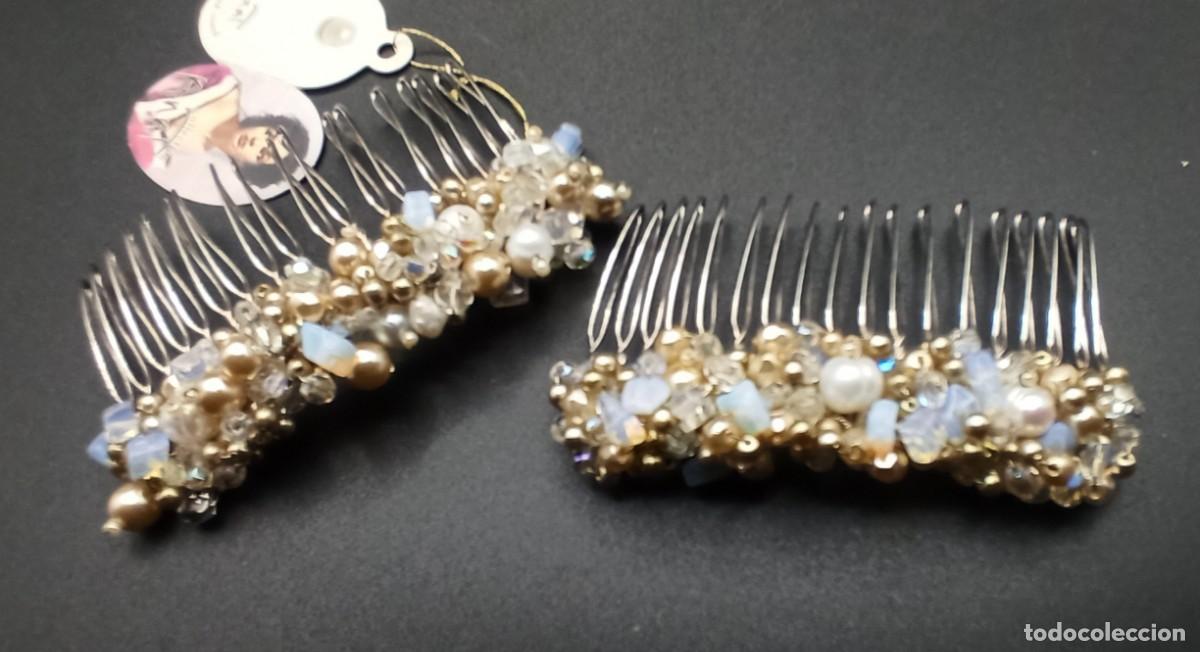 Joyeria: Peinetas minerales y perlas Anat - Foto 2